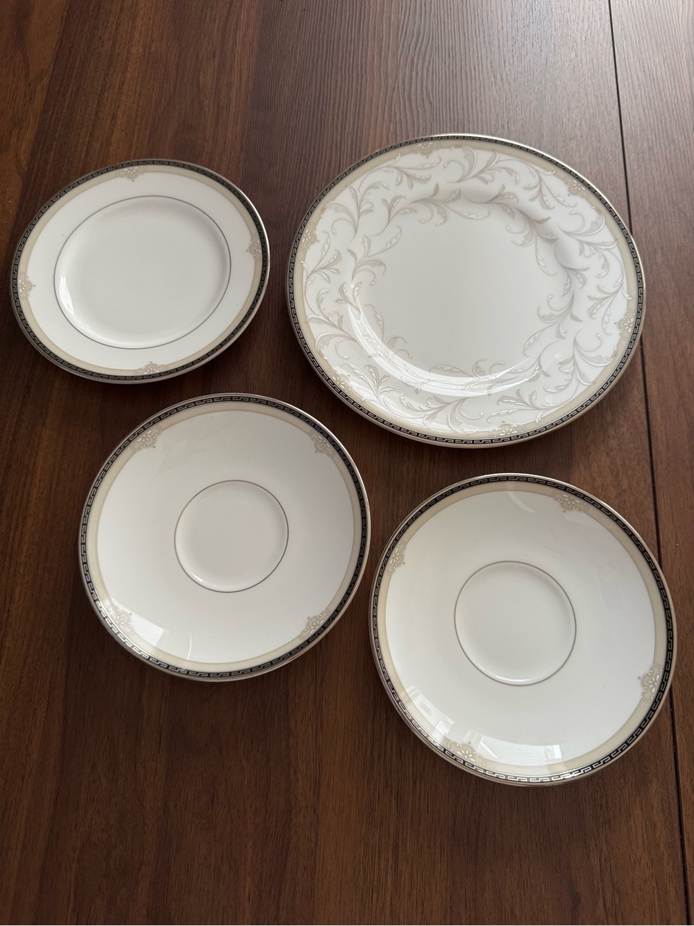 Waterford Brocade China Plates